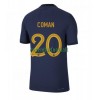 Maillot de Supporter France Kingsley Coman 20 Domicile Coupe du Monde 2022 Pour Homme